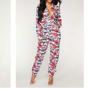 Troop commander camo jumpsuit